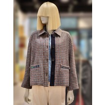 레옹 체크 코트 BACTA4361(2333592)