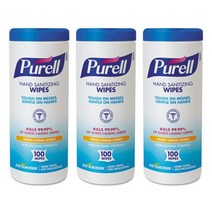 Purell 퓨렐 손소독 티슈 100장입, 3개