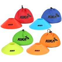 접시콘 세트 10개입가방포함, 레드