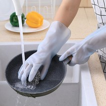 공유 열탕소독 가능한 야무진 고무장갑 5입, 블루, 대(L), 5개