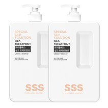 (당일출고) 트리플에스 약산성 탈모샴푸 1350ml 2개/트리트먼트, 실크 트리트먼트 1350ml 2개