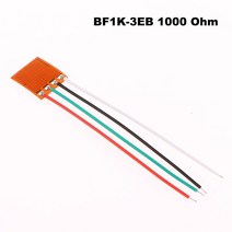 1pcs bf1k-3eb 전자 와이어 풀 브리지 스트레인 게이지 호일 스트레인 게이지 고정밀 압력 센서, 없음