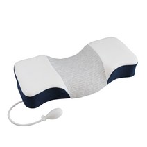 경추베개 세탁가능 높이조절가능 3D메모리폼 스트레스해소 수면개선 경추베개 그래핀에어백2, 그래핀_네이비메쉬(업그레이드형)