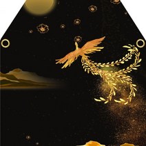 캠핑 앞치마 용무늬 프린팅 궁전 방수 작업복 조리 주방 야외 전문가 요리 미술 화가, 단일사이즈, 스타일 5