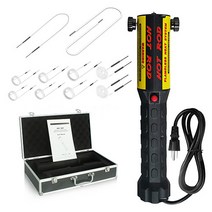 solary 화염 없는 열 유도 도구 1000W 110V 핸들형 자기 유도 히터 키트(10개의 코일 포함) 녹슨 나사 제거 도구, 블랙이에요, 10개
