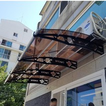 1870X9000 지붕처마 강화플라스틱 지붕재 비가림캐노픽스 창문열차단 렉산자재, 그린, 그레이, 실버