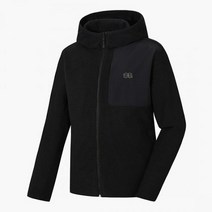 KOLON SPORT 남성 패턴 플리스 재킷JWJFW22201BLK