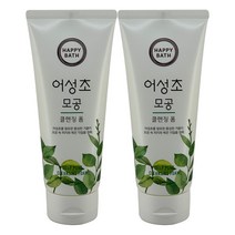 해피바스 어성초 모공 클렌징폼, 200g, 2개