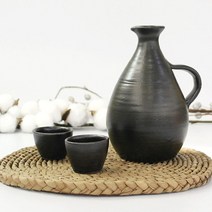 [일오삼유통] 솔잎주키트 담금주병 솔잎담금주 가정용술독 헛개열매주담그기 술병, 잇★ 주병세트 술병세트 옹기주병 옹기술병 옹기술잔, 잇★ 주병세트소