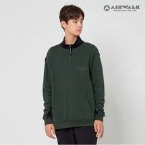 에어워크주니어 반집업 오버핏 기모 맨투맨 티셔츠