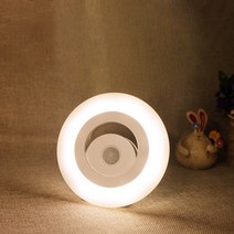 모던홀릭 LED 건전지 도넛 무선센서등, 백색