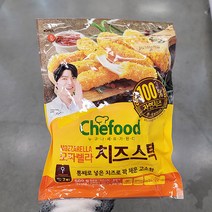 Chefood 모짜렐라치즈스틱 500g x 1개, 종이박스포장