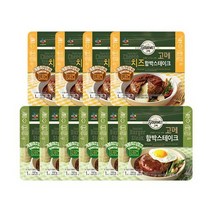 비비고 (CJ제일제당) 고메 함박스테이크 152G 6봉 + 치즈함박스테이크 152G 4, 6개
