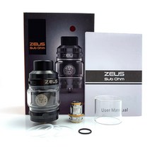 자동차 점화 플러그 튜닝 runvape zeus 서브 옴 탱크 5ml vape 분무기 메쉬 z1 코일 0 4ohm0 2ohm zeus x subohm 탱크 for aegis, 푸른