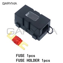 ANS-H 1 웨이 Midi 퓨즈 홀더 ANS-8 안전 플레이트베이스 카 캐리어 퓨즈 박스 볼트 타입 20A 50A 70A 80A, 04 U Fuse and Holder_05 60A