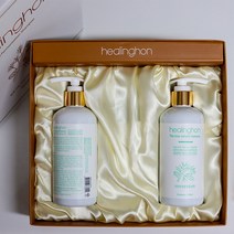 특허기술 힐링혼 300ml x 2병세트 100% 천연성분 탈모 완화 두피 샴푸