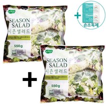 코스트코 친환경 시즌 샐러드 550G X 2팩 아이스박스포장 + 더메이런손소독제