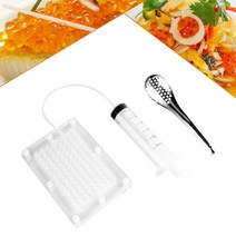 1pcs 스틸 캐비어 메이커 분자 미식가 요리 도구 장비, 아