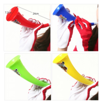 파티짱 휘어진 나팔 응원 도구 소품, 휘어진 나팔(블루)