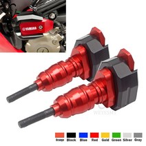 Falling Protection 오토바이 충돌 보호기 cnc 엔진 커버 프레임 슬라이더 yamaha fz1 fz1n fz6 fz6n fz8 fz8n mt03 r3 13, 검정