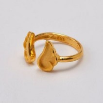 24K 순금 천사날개 백일반지 돌반지 1.875g 3.75g 조카 첫돌 백일 돌잔치 선물