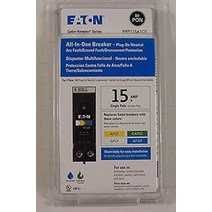 Cutler해머 망치Eaton BRP115A1CS 15 Amp 싱글 폴 롤러 요가 필라테스 피트니스 올인원 브레이커 커틀러-해머 Cutler Hammer