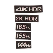 휴대용 모니터 4k 13인치 15인치 155hz 165hz 스크린 스티커 2k hdr, e