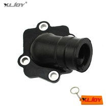 흡기매니폴드 에어플랩 앗세이 가스켓 수리 키트 xljoy 기화기 흡기 매니폴드 50cc