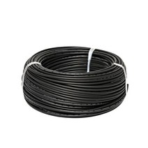 광전지 태양광 케이블 2.5mm2 4mm2 6mm 2/ TUV 케이블 패널 연결에 사용 빨강 검정 외장 XLPE, Black_6M | AWG11-4mm2