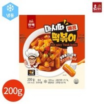 한맥 마시따 매콤 떡볶이 200g x 5봉, 단품