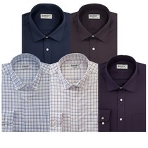 남성 와이셔츠 편안한 스판 구김덜한 일반핏 정장 남자 남방 셔츠 긴팔 스트라이프 빅사이즈 NO 다림질 드레스 셔츠 사계절 무지 남방 회사원 화이트 흰색 셔츠 추석 선물