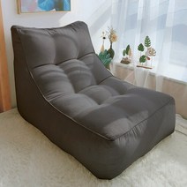 패브릭 좌식소파 발코니 원룸 자취 거실 홈 인테리어 1인모듈소파 미니 쇼파, 다크그레이