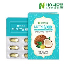 네이처드림 MCT오일 1000mg x 30캡슐, 30정, 1개