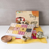 강릉은정한과 실속 선물세트 명절선물 사천 전통 수제 약과 유과 과줄 과즐 찹쌀강정 산과, 기본보자기, 1개, 1kg