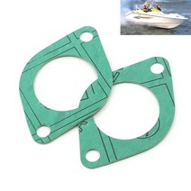 seadoo sea-doo 290850373 293250070 293250042 270000114용 seadoo 카뷰레터 베이스 가스켓용 2x, 없음