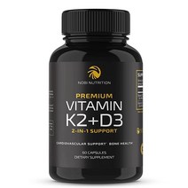 비타민 D3 K2 보충제 면역 체계 강한 뼈 및 치아 지원 비타민 D3 5000 IU (125mcg) 비타민 K2 MK7 (100mcg) 칼슘 (210mg) 바이오페린 포함 3번째 파트 y 테스트 완료 y 테스트 60 캡슐