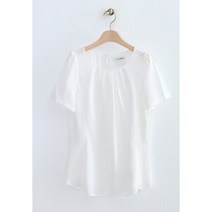 로엠 베이직 셋업 반팔 블라우스