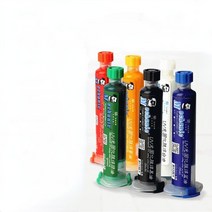 기계공 10ml 녹색/빨강 6 색 UV 경화 솔더 마스크 잉크 PCB BGA 회로 기판 절연 보호 페이스트 플럭스 오일, 06 White oil