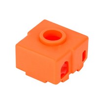 2pcs CR6 SE 실리콘 양말 3D 프린터 부품 CR-6 핫 엔드 키트 3 Creality CR-5 PRO MAX HEATBLOCK Cr-6, [02] 주황색