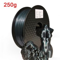 3D프린팅 필라멘트 PLA 반짝이 3D 프린터 필라멘트 금속-승화 제품처럼 빛나는 재료 인쇄용 1.75mm DIY 용, 09 Magic blue- 250g