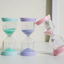 에쉬울프 모래시계 타이머, 3분-퍼플