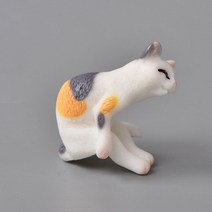 크리스마스 장식 소품 가랜드 귀여운 고양이 의자 장식 어린이 어린이 아기 정원 고양이, 14