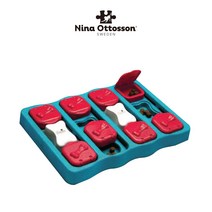 니나오토슨 강아지 노즈워크 장난감 트위스터 카지노 도그브릭 스마트 애견 퍼즐 세나개, 도그 브릭, 1개