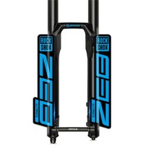 자전거 포크 프레임 포크 스티커 2021 ZEB ULTIMATE ROCKSHOX MTB Mountain Bike Cycling Decals 자전거 액세서리 데칼 for ROCK SHOX, 04 Blue