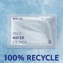 빙고 물100% 단일소재 투명아이스팩 완제품 16x24cm 1박스 32개입, 32개