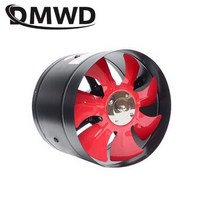 배풍기 DMWD 10 인치 배기 팬 quot인라인 부스터 화장실 천장 환기 250mm 파이프 주방 미니 루버 장치, 협동사, 검은 색, 220V