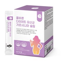 올바른 다이어트 유산균 가르시니아 슬림, 1개, 105g