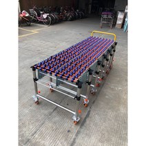 자바라콘베어 컨베이어 하역장 높이조절 접이식 작업대, 아연 도금 사용 면적 60CM, 1개