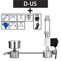 알카리 이온수기 수소발생기 알칼리 휴대용 물병 활성산소 제거 수족관 DIY CO2 발생기 시스템 버블 카운터 솔레노이드 수생 식물 성장 용품 이온화 이온, 5.D-US plug