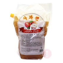 푸드올마켓_ 부국 사과쨈 5kg-파우치, 5kg, 1개